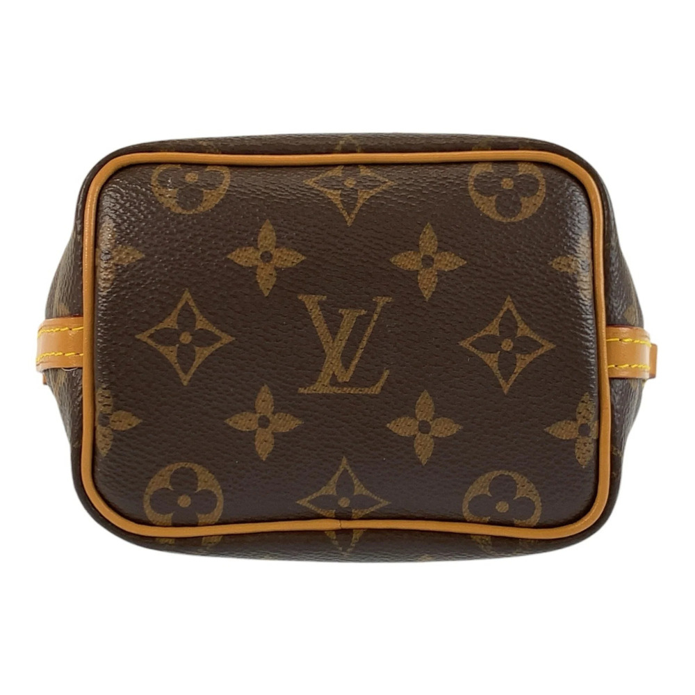 LOUIS VUITTON Louis Vuitton Monogram Nano Noe Brown Gold Hardware Leather Sho... - Picture 8 of 8